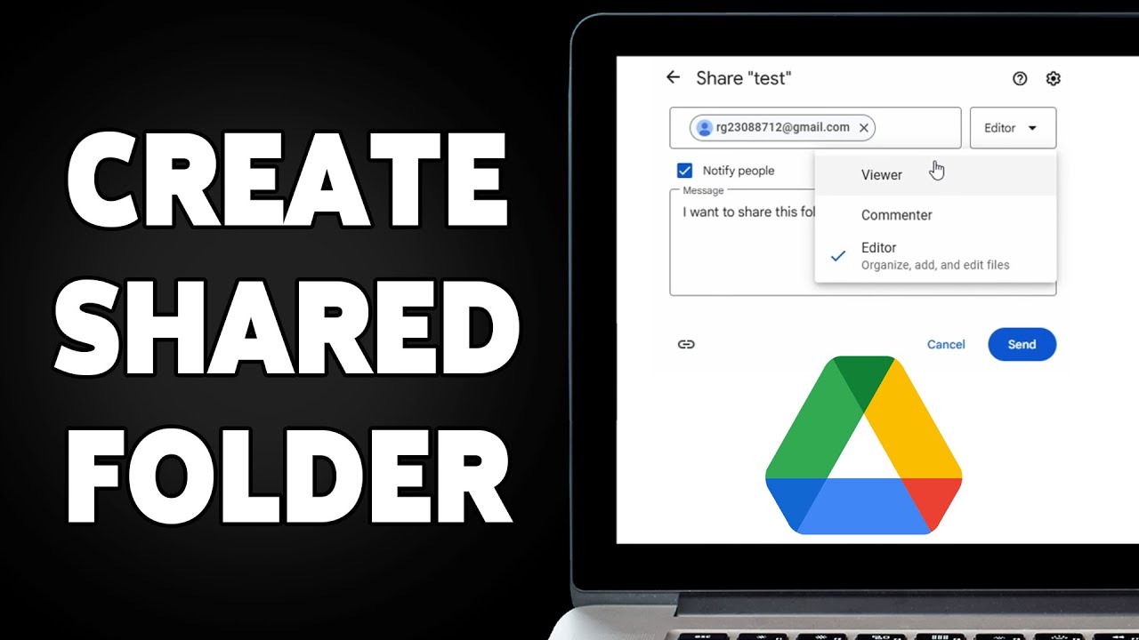 How To Create A Shared Folder In Google Drive 2025 - YouTube