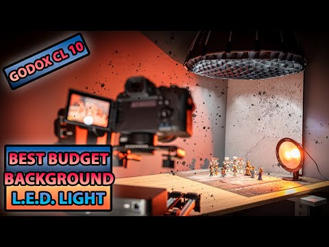 BEST Background Light for YouTube Instagram and Tik Tok Videos - GODOX CL10