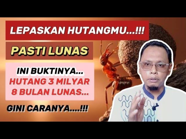 LEPASIN HUTANGMU...‼️ PASTI LUNAS class=