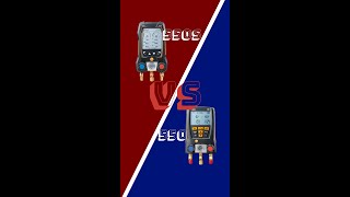 So sánh nhanh dòng đồng hồ nạp gas testo 550 và testo 550s