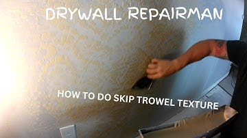 DIY guide will walk you through the simple steps to achieve a stunning skip trowel finish drywall