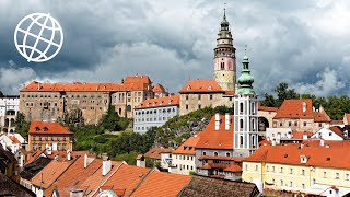 Historic Center of Český Krumlov, Czech Republic  [Amazing Places 4K]