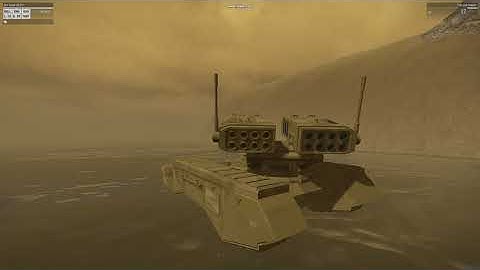 GDI Hover MLRS Land / Water Test Tiberian Genesis
