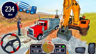 City Road Builder Construction 3D - Highway JCB Excavator Simulator - Android GamePlay screenshot 4