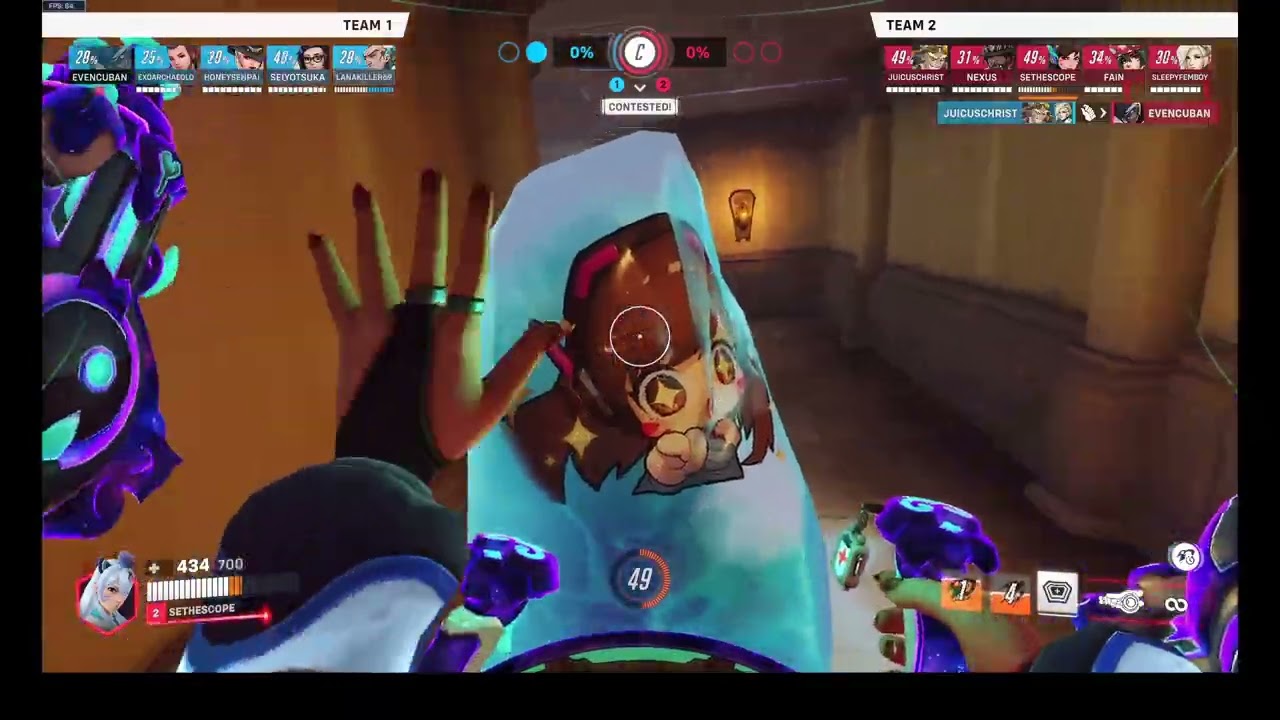 Getting CC'd So Mercy Can Res | D.Va Gameplay