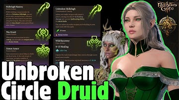 ONBROKEN CIRCLE DRUID Mod Build in Baldur