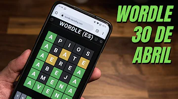 ¿Qué es el Wordle 30 de abril?