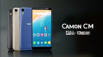 Check out the TECNO Camon CM unboxing video