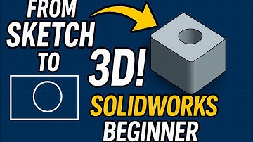 SolidWorks Tutorial for Beginners | Learn 3D Modeling Step-by-Step (2025)
