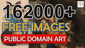 Free Public Domain Images - 162000 drawings, prints, paintings for Print on Demand, Etsy, KDP, blog