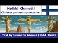 Heikki Klemetti - Christus pro nobis passus est (new edition)