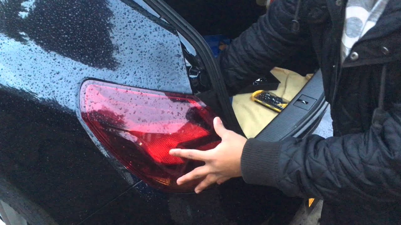 Changing Astra J Rear Headlight Clusters Youtube