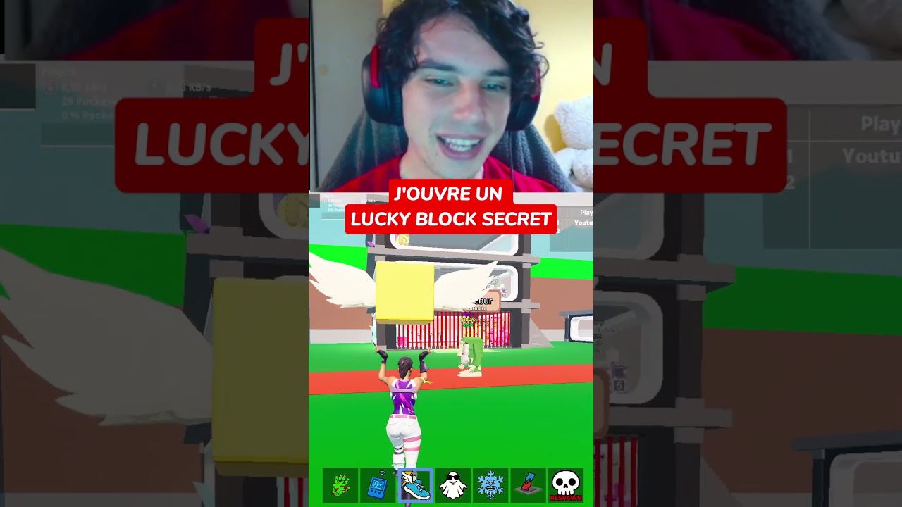 J'ouvre un LUCKY BLOCK SECRET sur Steal A Brainrot 🤣