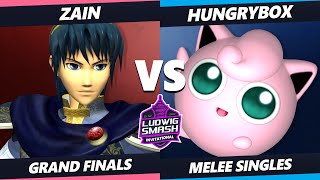 Ludwig Invitational GRAND FINALS - Hungrybox (Jigglypuff) Vs. Zain (Marth) SSBM Melee Tournament