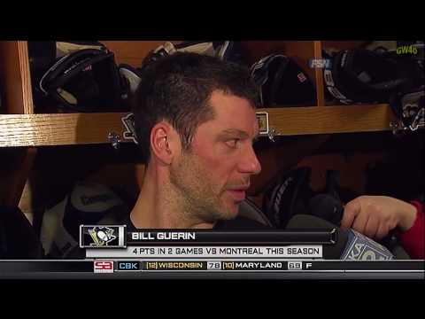 Post Game Interviews: Crosby, Guerin & Rupp (11-25-2009)