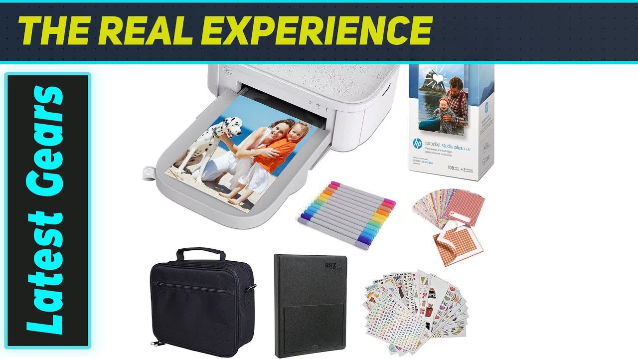 HP Sprocket Studio Plus: Stunning 4x6" Prints!