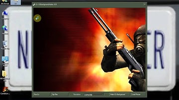 How Use CS Background maker V 3.0 On Condition Zero