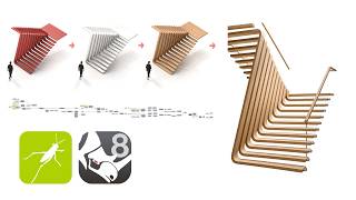 How to Create Parametric Stairs in Grasshopper for Rhino | Full Tutorial