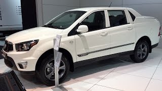 Ssangyong Actyon Sports 2017 In detail review walkaround Interior Exterior Ssangyong Actyon Sports 2017 In detail review walkaround Interior Exterior