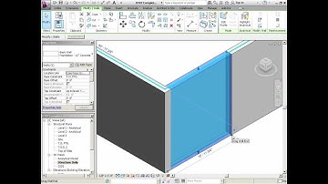 InfiniteSkills Tutorial | Revit Structure 2012 Training - Wall Joins