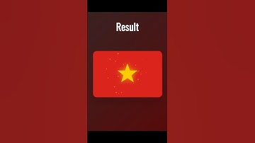 Vietnam Flag with HTML & CSS #html #css #coding #ui #asmr #asmrsounds #js #vietnam #asia