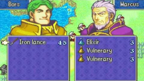 Fire Emblem: The Binding Blade, but it