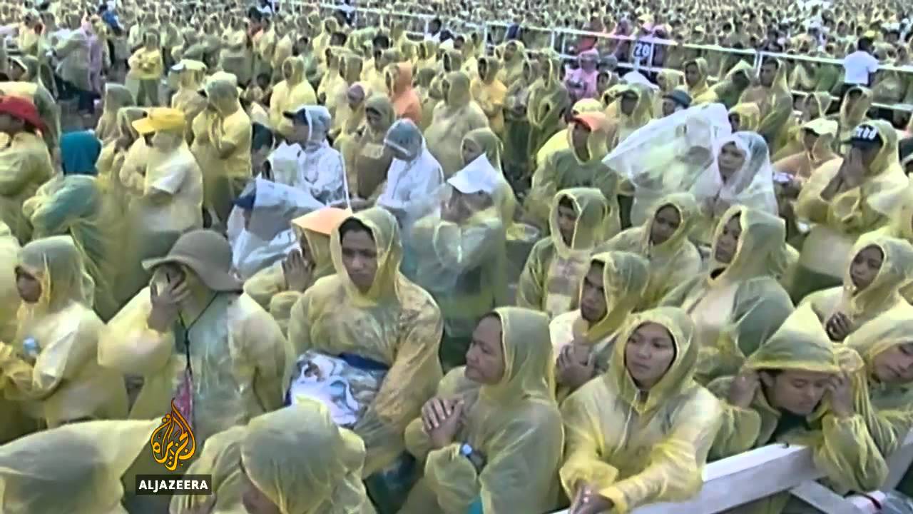 البابا يختتم زيارته إلى الفلبين