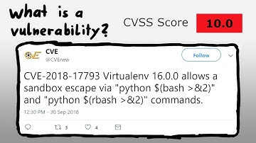 What is a Security Vulnerability?