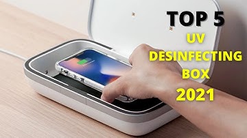 TOP 5: Best UV Light Disinfecting Box | UV Phone Sanitizer Box and Dryer