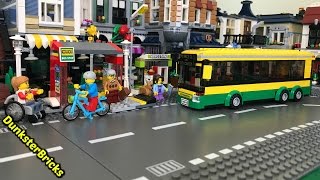 LEGO City Bus Station, set 60154!  Released 2017! Unboxing, Info and Footage!