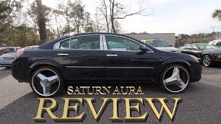 Here's a Review of this Fabulous 2008 Saturn AURA XR ( PIMP MY RIDE )