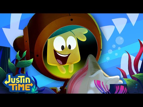 Underwater Adventures! 🐟🐚 Justin Time 6 FULL EPISODES! 🐠