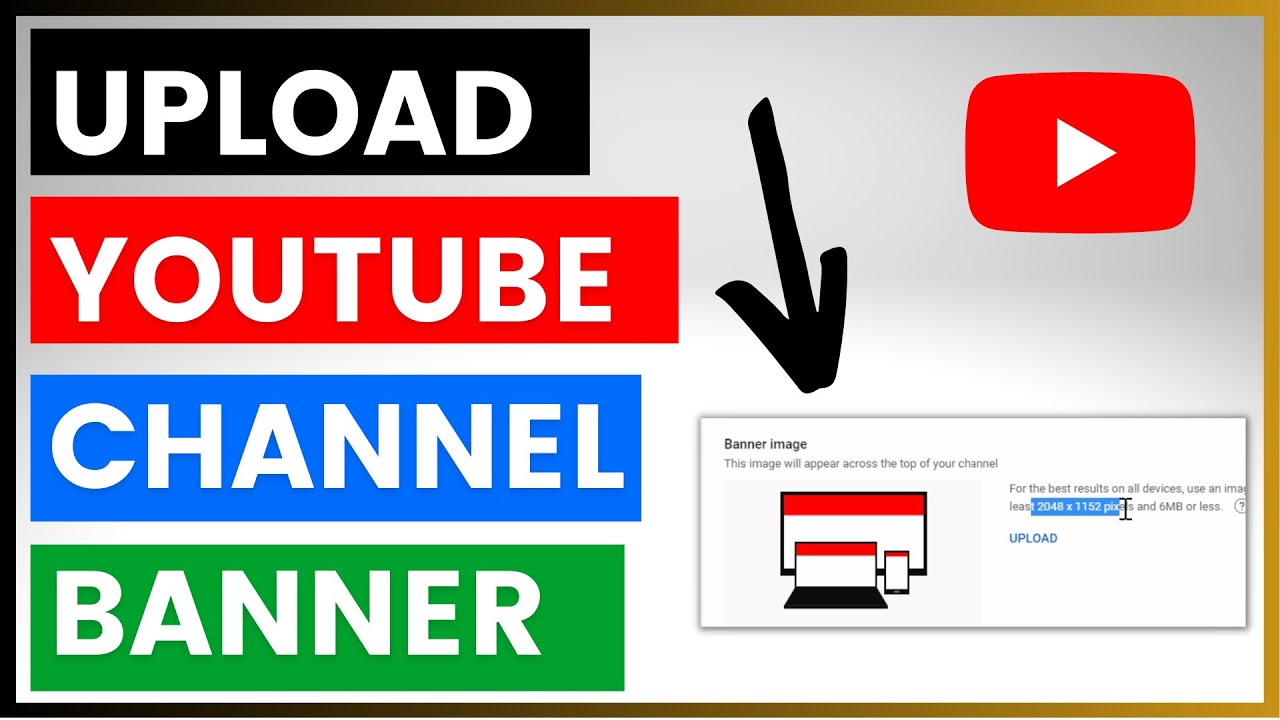 How To Upload YouTube Channel Banner To YouTube Channel in 2023 How To Upload YouTube Channel Banner To YouTube Channel in 2023