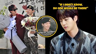 BTS Jin Explains Absence Of Members During Hobi's Discharge & Makes Sure j-hope Won't Be Alone