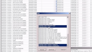 Video 32 - Determine computer usage patterns with Event Log exploration & Events Lists