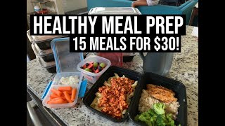 meal prep on a budget💪🏼 // cheap meal prep for muscle gain | yung$lb