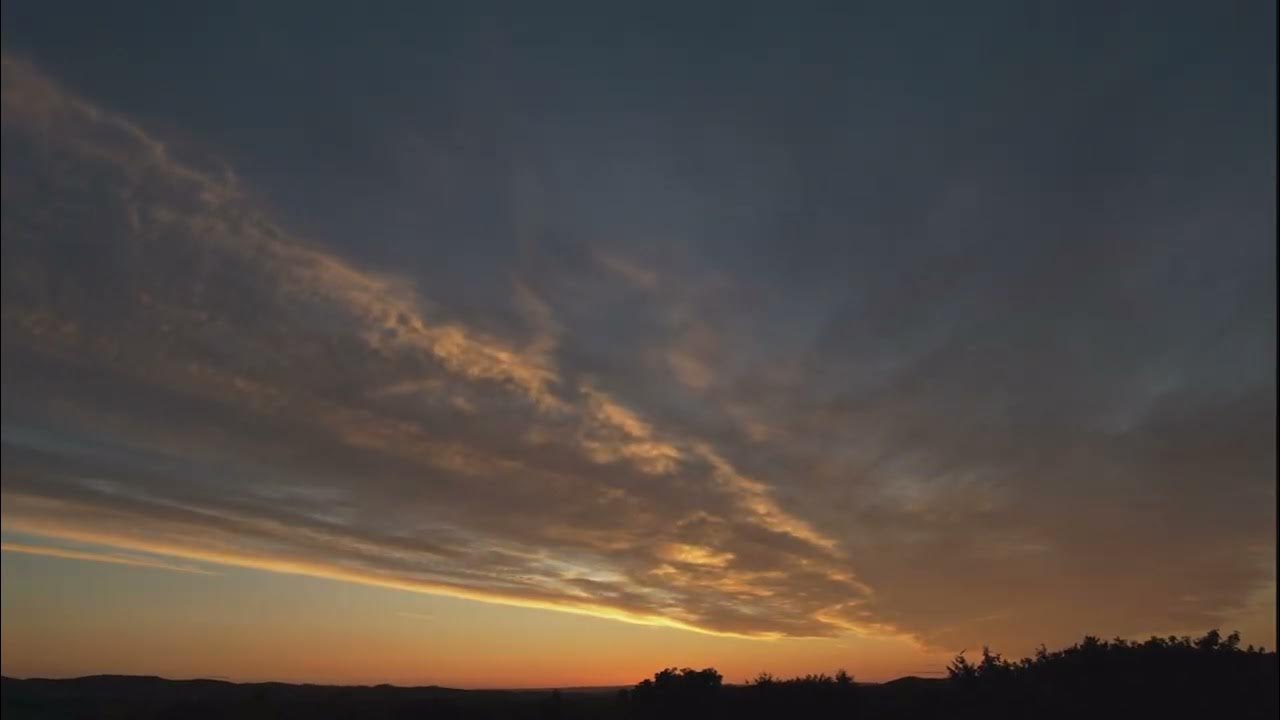 2023 08 08 sunset Wooler golf course. YouTube