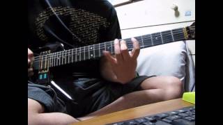 firewind   burn in hell Guitar Cover Practice