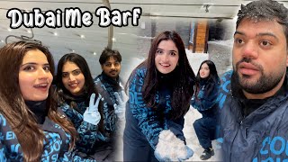 Dubai Me Barf  | | Snowfall Ho Gai  | Ducky Bhai VS Sistrology Snow Ball Fight