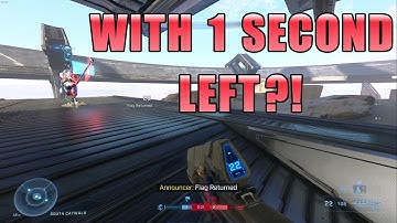 MOST CLUTCH CTF SAVE EVER?! 🚩| Halo Infinite