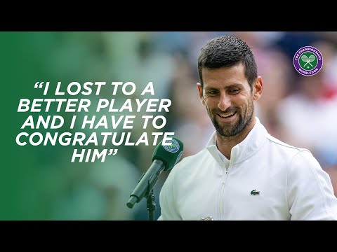 Novak Djokovic | Finalist Interview | Wimbledon 2023