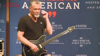 Eddie Van Halen Smithsonian guitar lesson part (2-12-2015)
