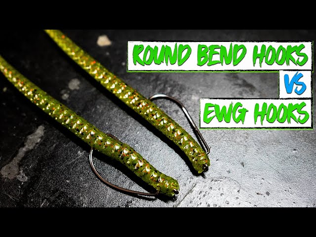 How to Choose the Right Hook for Bass Fishing - Round Bend Hooks