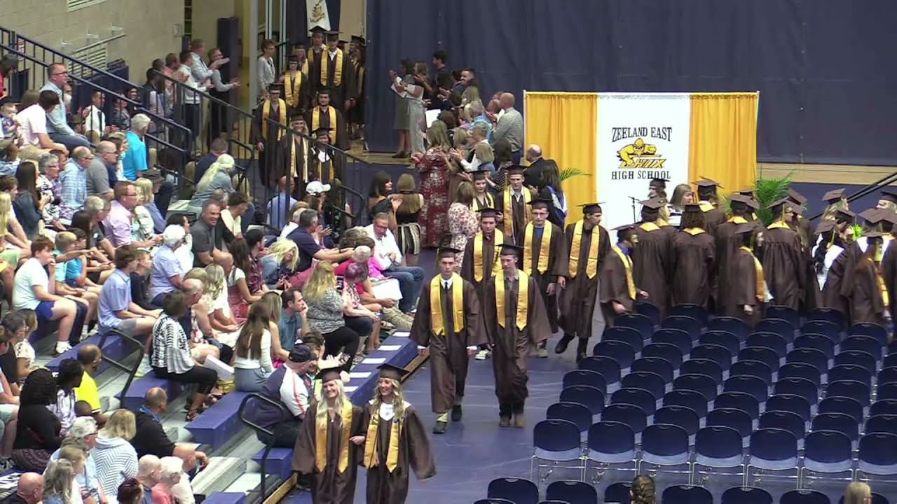 Zeeland East High School Graduation Commencement Class of 2022 YouTube