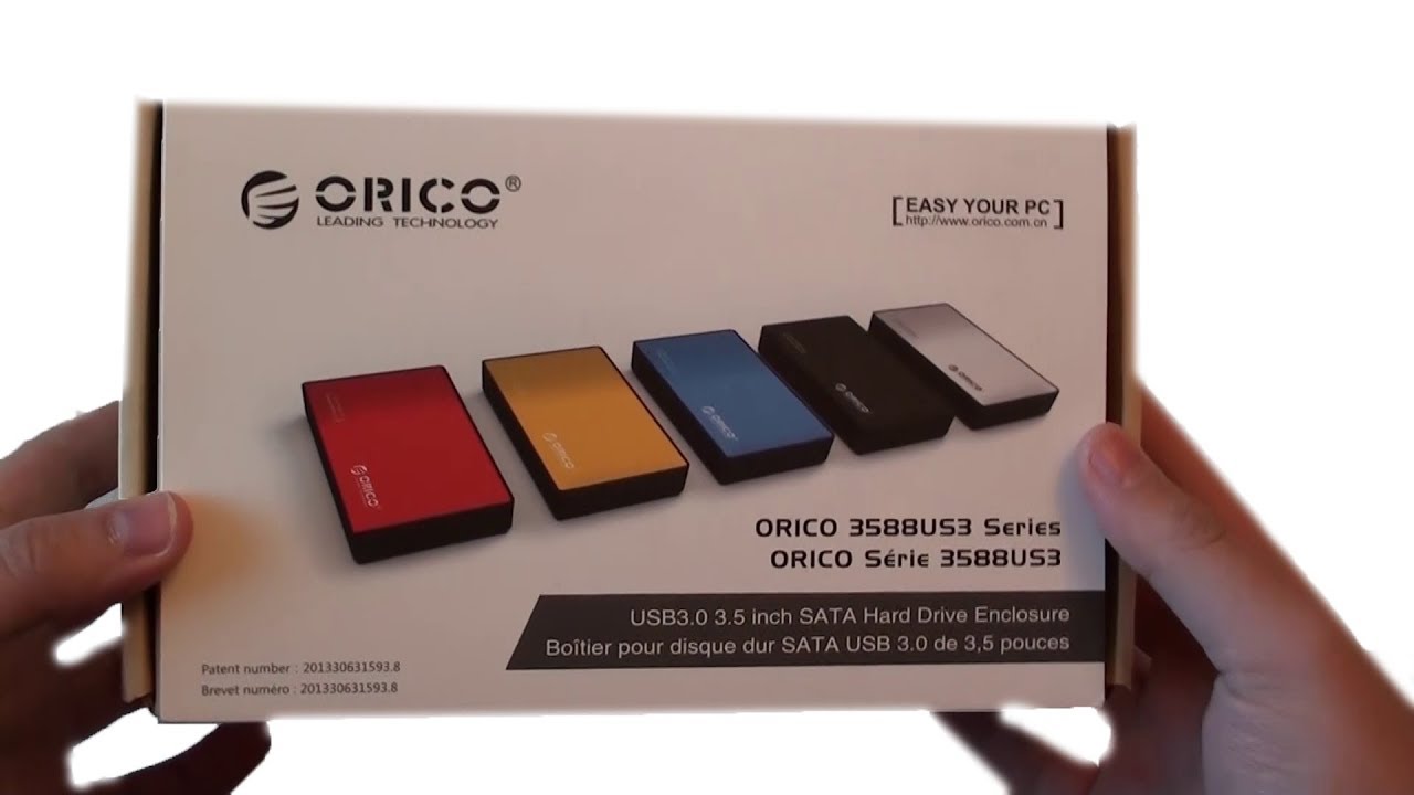 Boitier Disque Dur Orico USB 3.0 (3.5 HDD + SSD SATA III)