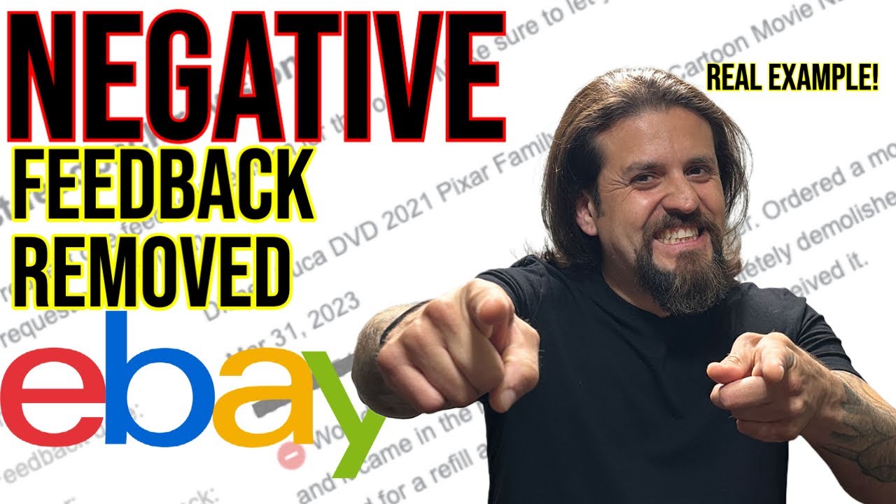 How To Remove Negative Feedback on eBay - YouTube