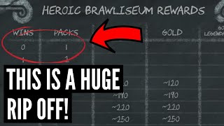 Why You Should Not Enter Hearthstones Heroic Brawliseum