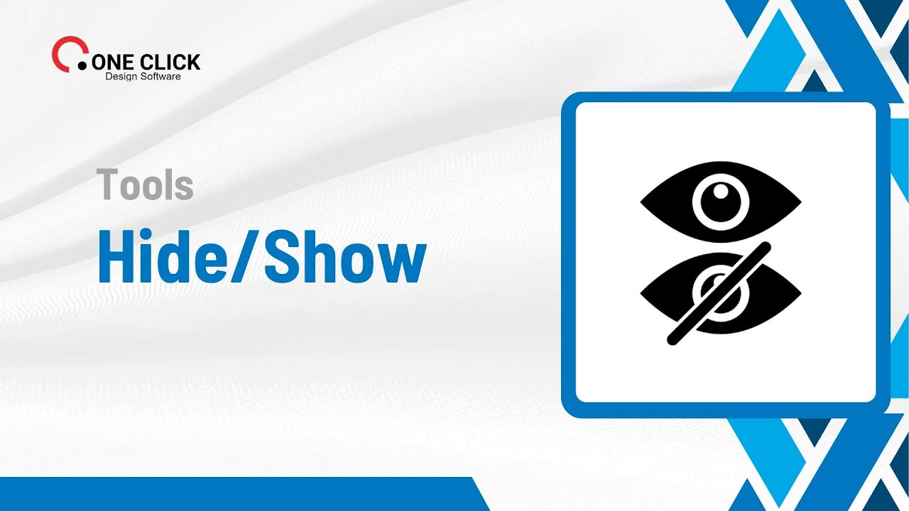 43 - Hide / Show Tools - YouTube