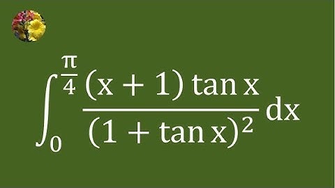 2nd method to evaluate the definite integral using must know basic techniques (Mis-2640A)