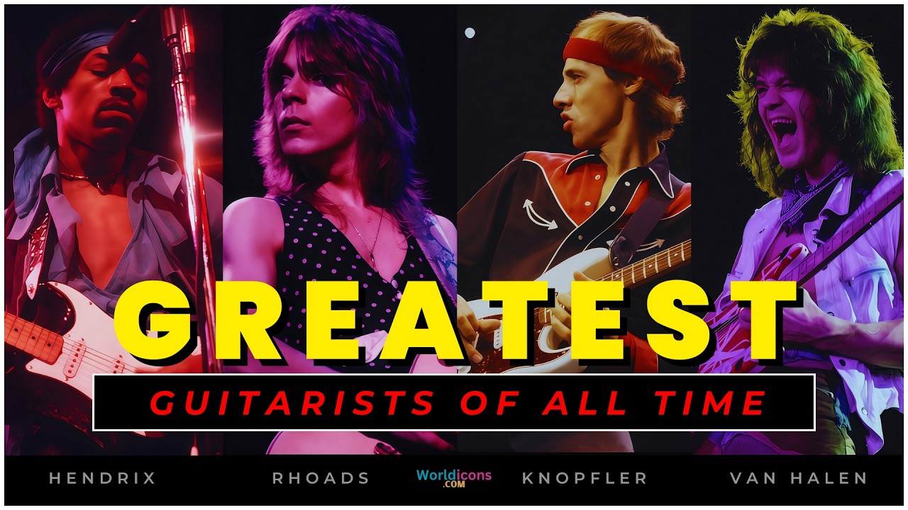 TOP 10 - GREATEST GUITARISTS OF ALL TIME